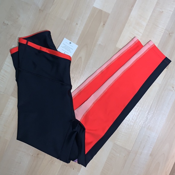 P.E NATION V waist High Waist Compression Leggings - Picture 5 of 9